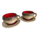 Ceramic breakfast service – Bruno Dose – Poterie du Breuil,