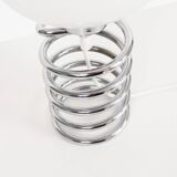 Original medium size 1970’s Chrome ‘Spiral’ table lamp