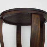 Table, round Art Deco side table in Mahogany, 1930s