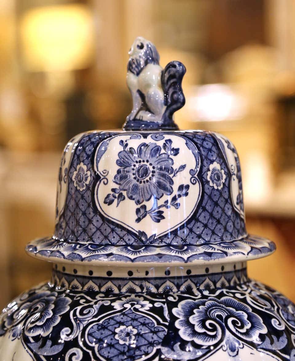 Pair of DELFT vases