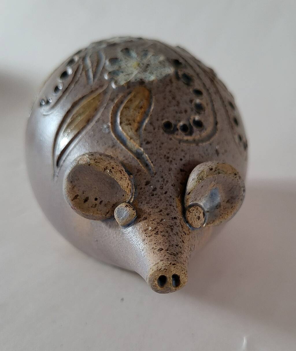 Scandinavian Studio Pottery Ceramic Mouse Signed