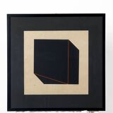 Original colour lithograph by Giancarlo Zen – “Composition” (99/100), 1970s