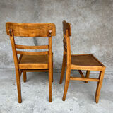 2 vintage bistro chairs