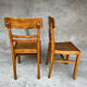 2 vintage bistro chairs