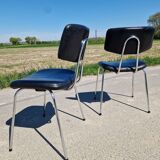 Set of 2 60s designer chairs