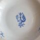 Hollow plate Luneville Keller Guerin thistle cross of Lorraine