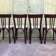 4 Baumann vintage bistro chairs 50s