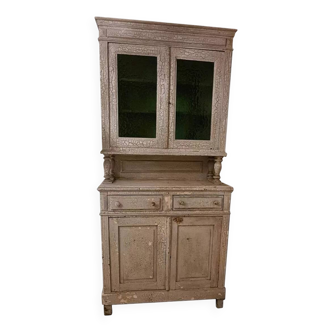Armoire deux corps bleu clair