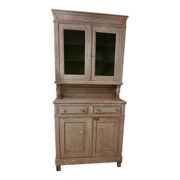 Armoire deux corps bleu clair