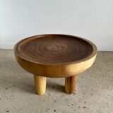 Coffee table, quadripod suar coffee table