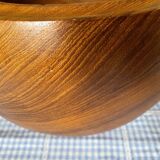 Vintage teak salad bowl