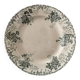 Round earthenware dish from Choisy le Roi Floréal