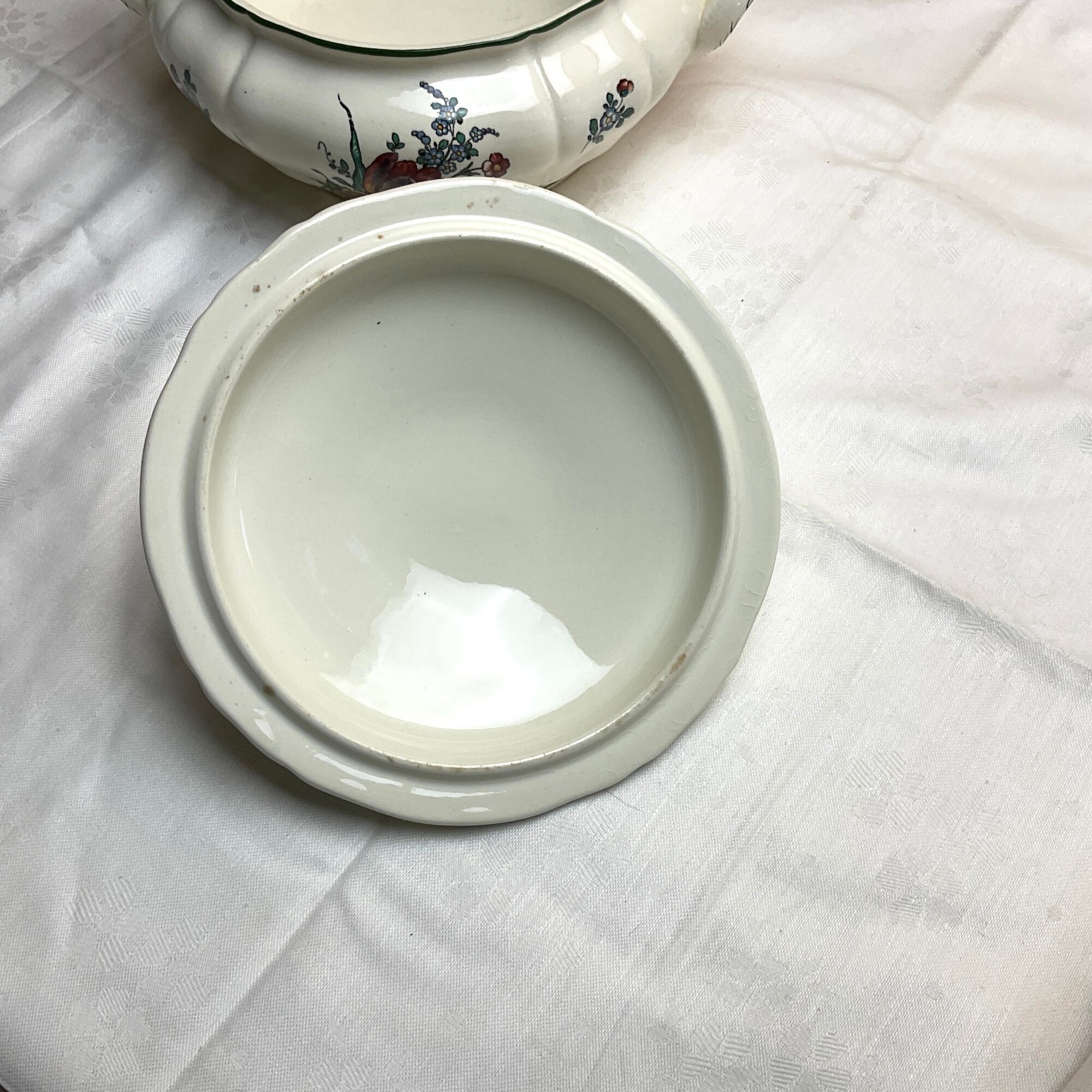 Former Vegetable Soup Pot Villeroy and Boch Mettlach Saarland