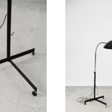 Vintage Minimalist Floor Lamp Komet 1557 by Per Sundstedt for Kosta Lampan AB, 1970s