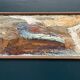 Original Swedish Oil On Canvas – “Abstract Composition” – Vintage & Framed