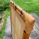 Miroir bambou rectangulaire vintage 1970