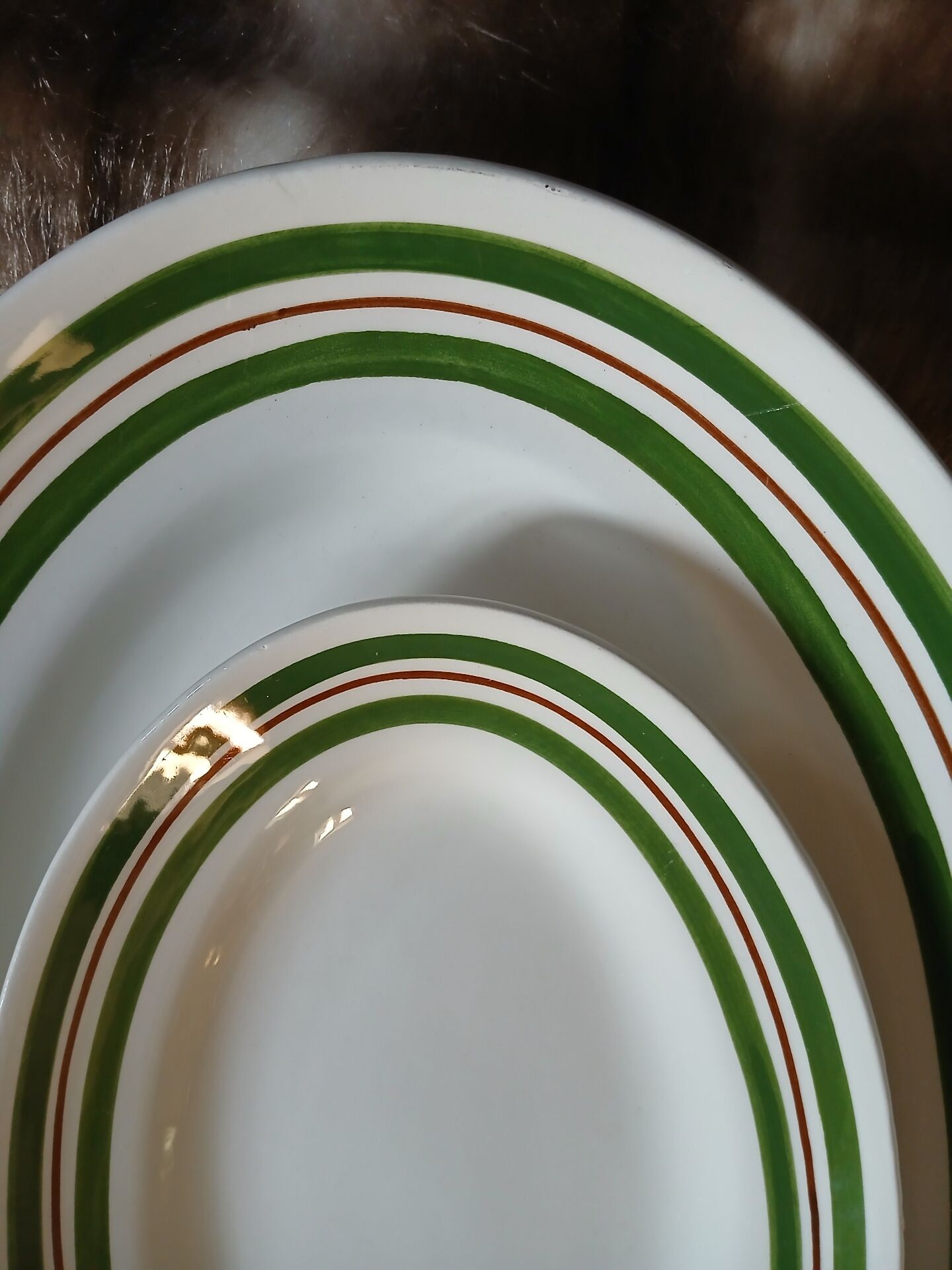 2 old dishes Moulin des Loups