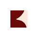Abstract painting on paper, dark red illustration signed Eawy.