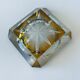 Art deco ashtray in cut crystal