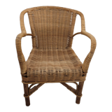 Rattan children's chair