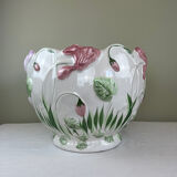 Important glazed ceramic cache pot