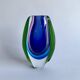 Murano Sommerso Art Galss Vase