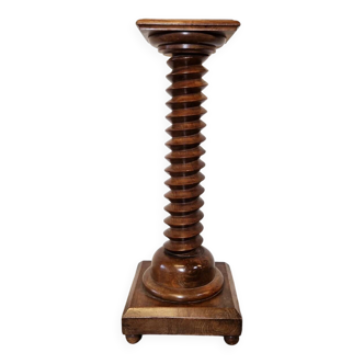 Antique wine press plant stand, France 1940s