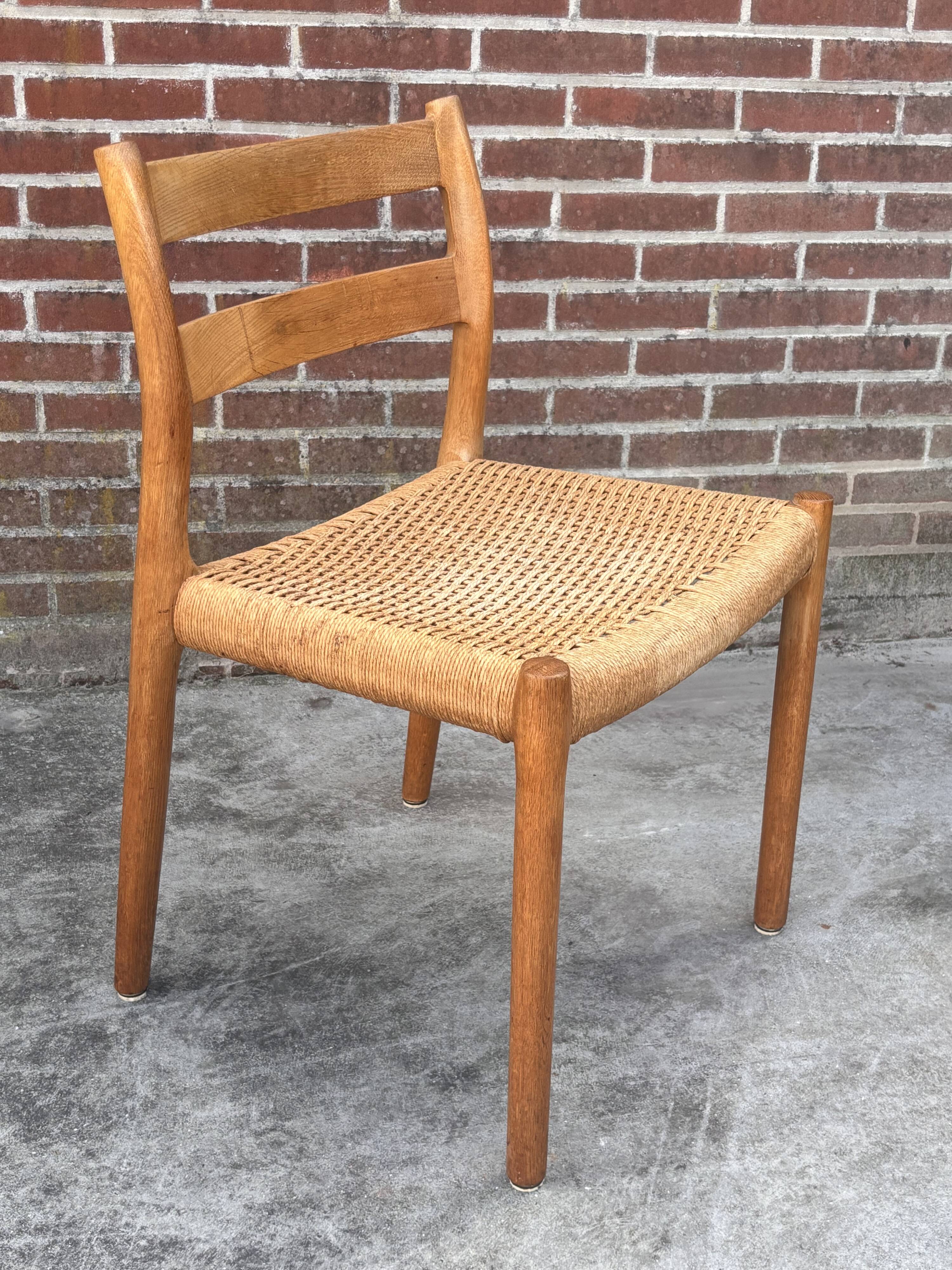 Mid Century Niels O Moller Chair model 84 Danish Design