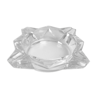 Vintage crystal ashtray 60s