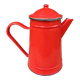 Retro enamel coffee pot