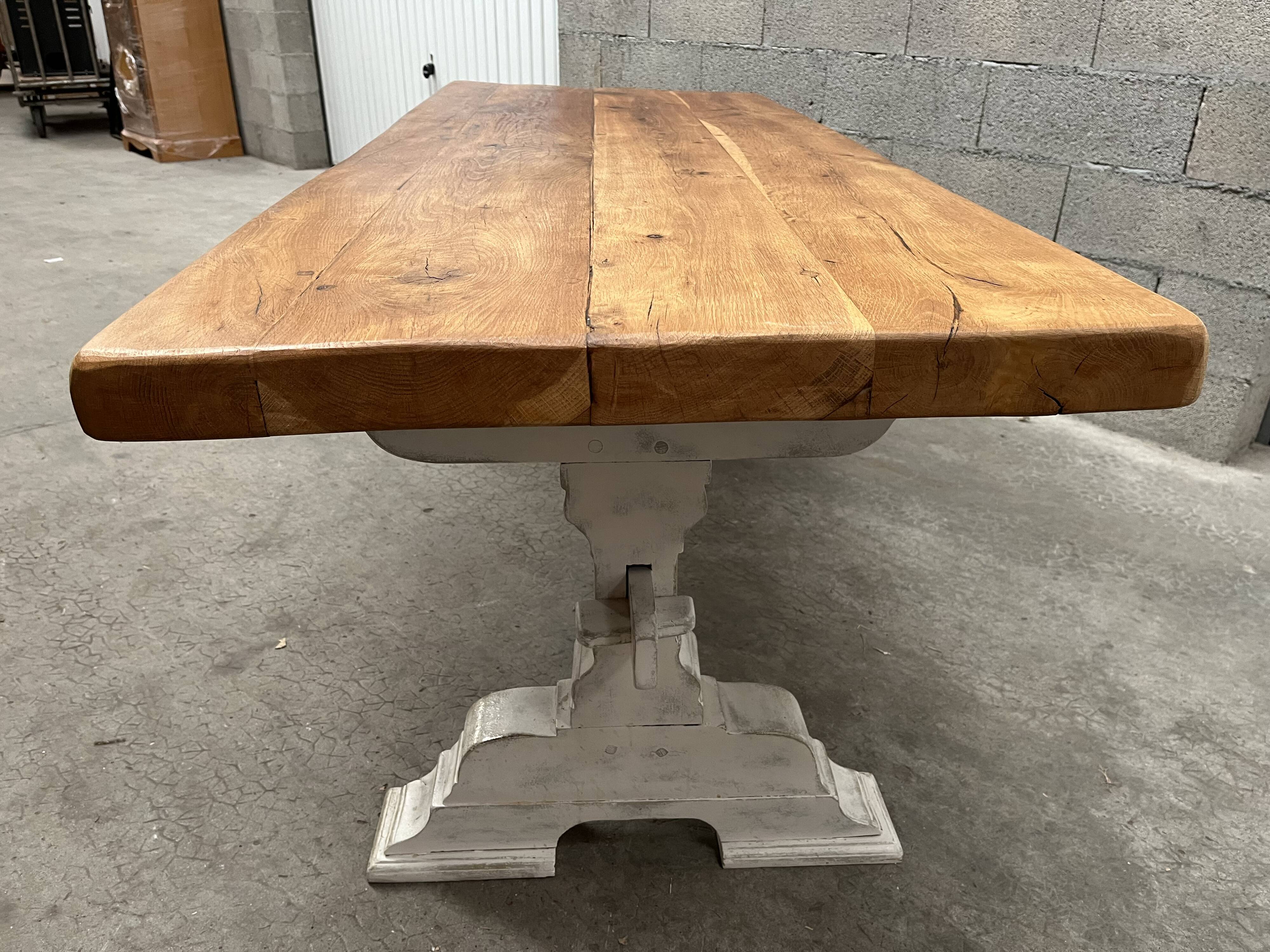 table monastère chêne massif