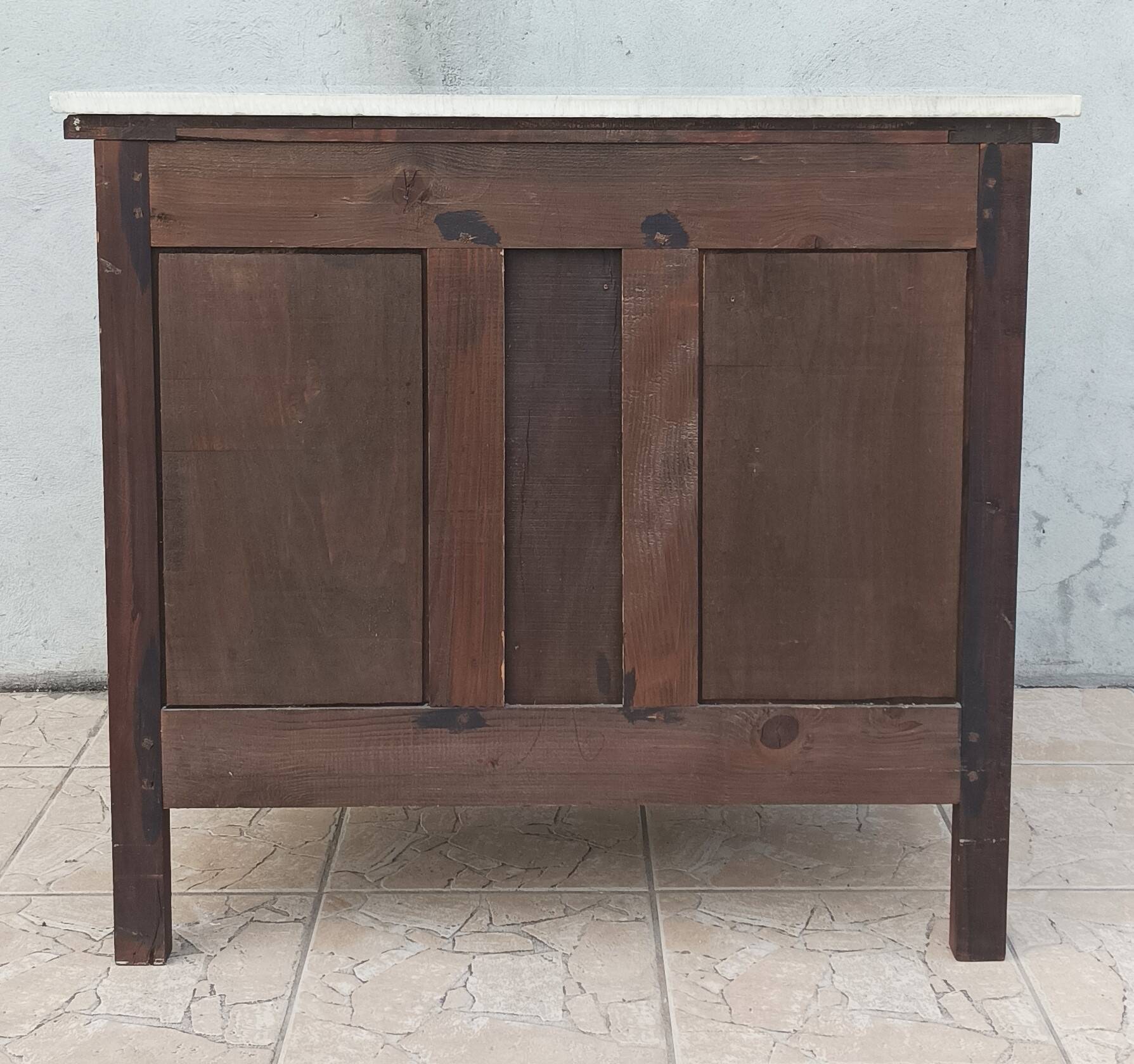 Louis XVI style mahogany chest of drawers