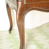 Louis XV style chest of drawers in solid oak, 20th century
