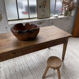 XL thuja root wooden dish