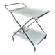 Folding PVC dessert table – Italian design – 1980s