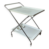 Folding PVC dessert table – Italian design – 1980s