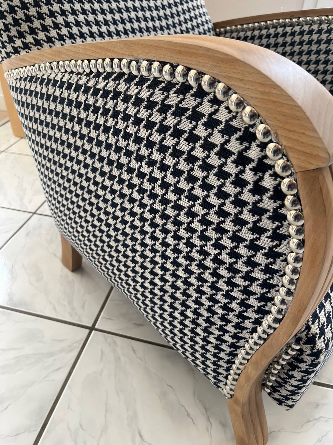 Club chair fabric