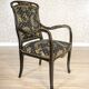 Fauteuil en chêne Art Nouveau du 20e siècle