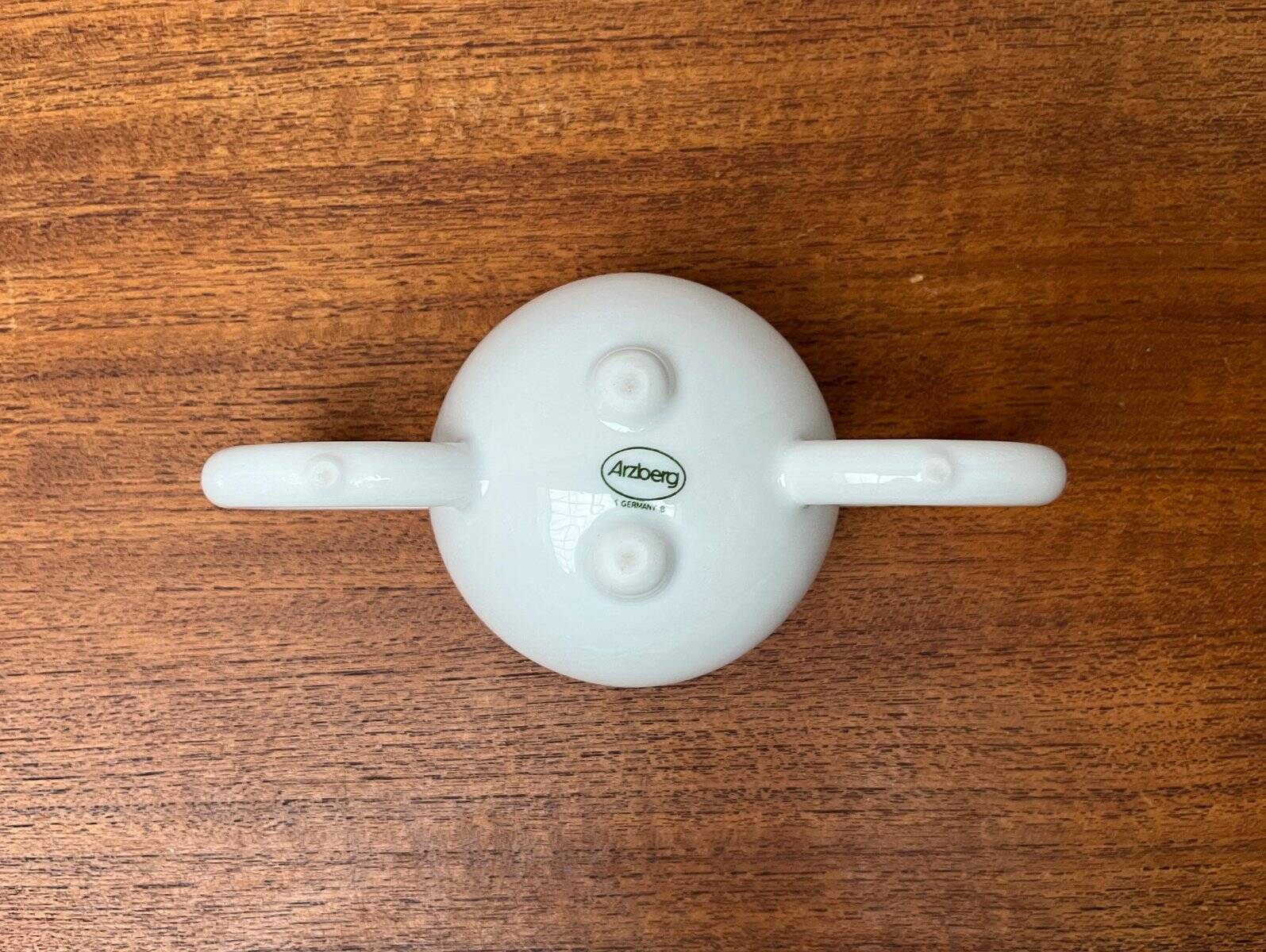 Vintage German sugar bowl Postmodern Fantasia Series by Matteo Thun for Arzberg, 1980s