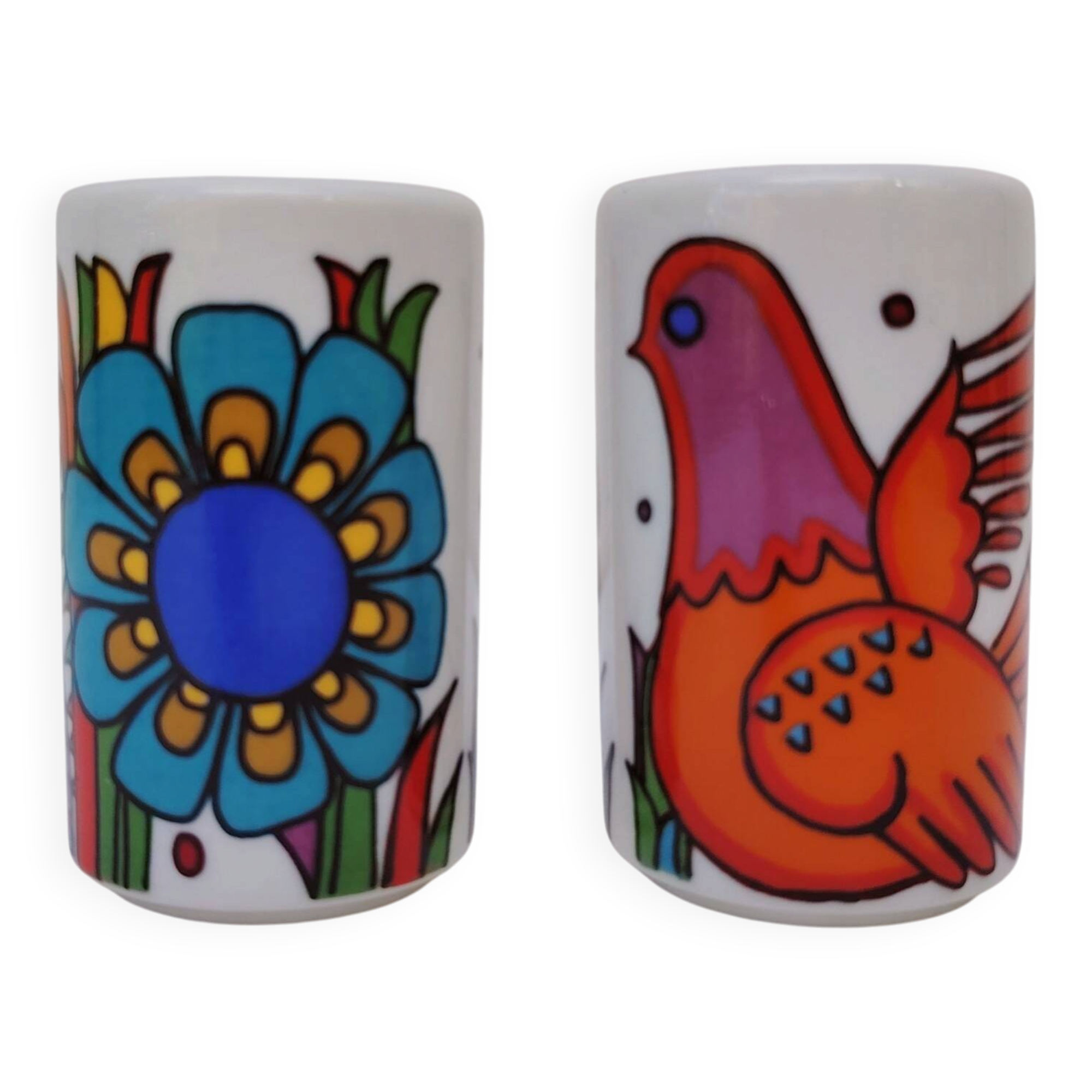 Salt and pepper shakers porcelain Villeroy & Boch, Acapulco