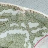 Set of 4 antique plates - Creil & Montereau - Opaque porcelain -