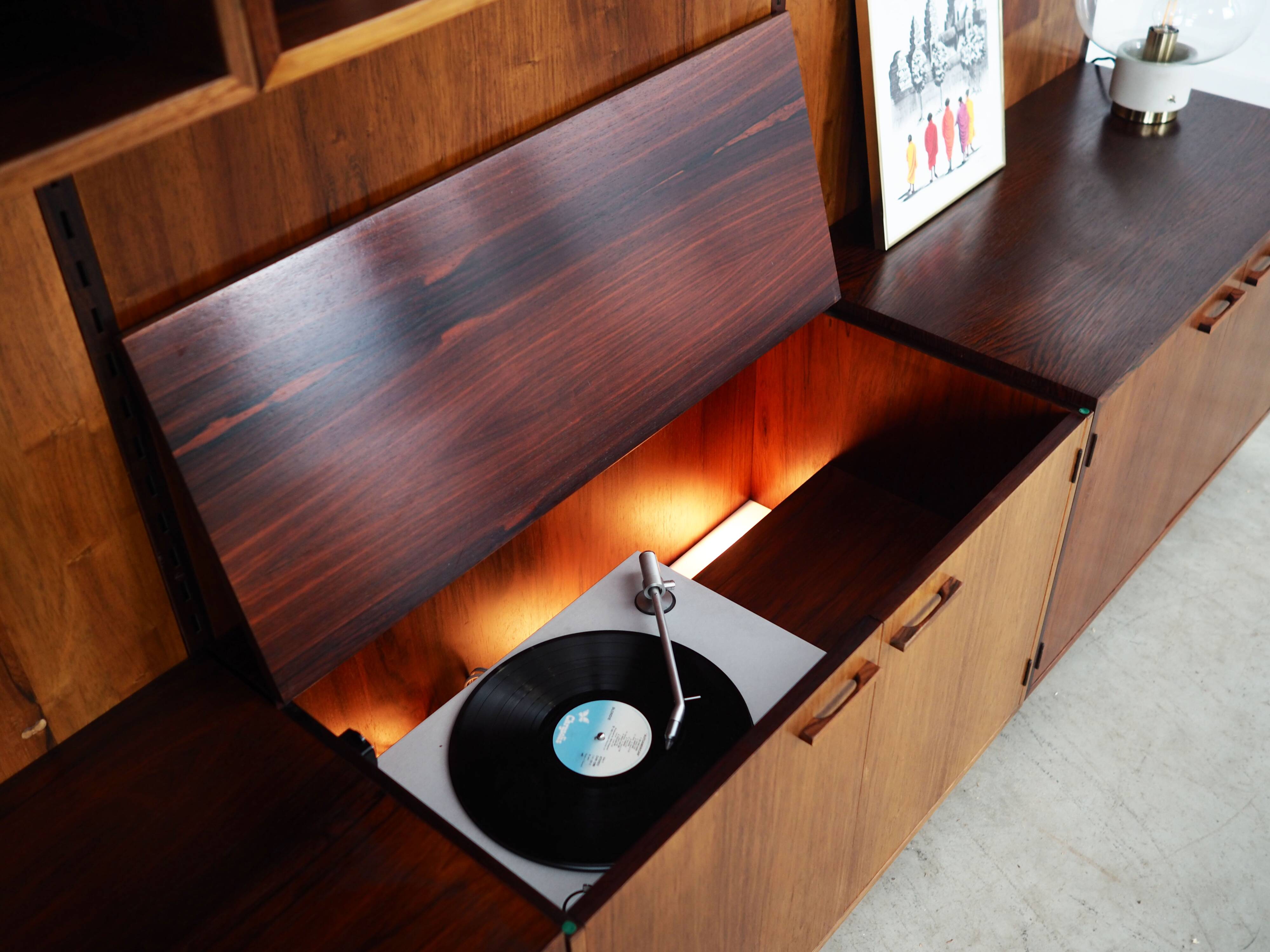 Wall unit, Danish design, 1960s, designer: Kai Kristiansen