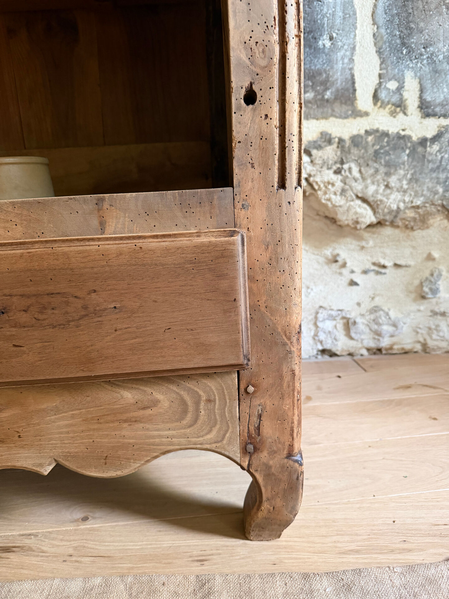Renovated wooden library