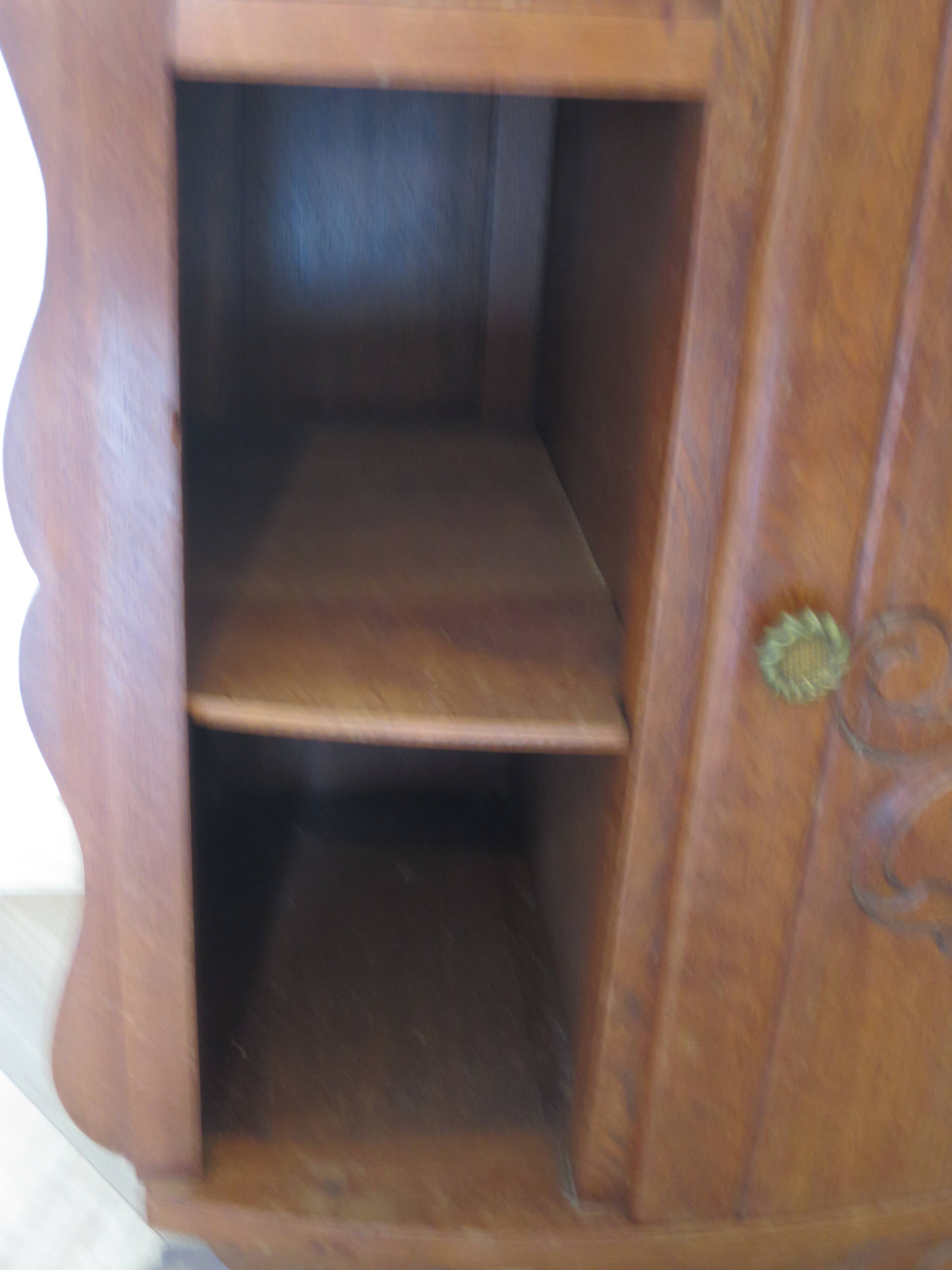 Bedside table - occasional furniture - Art Deco - 1 door - 1930s