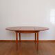 Extendable Scandinavian Round Table