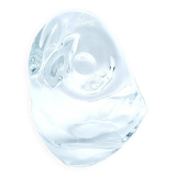 Cendrier hibou en cristal