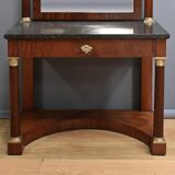 Mahogany dressing table, Empire period – Early 19th century