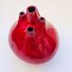 Belgian Pottery Spout Vase by Hugria, 1960s