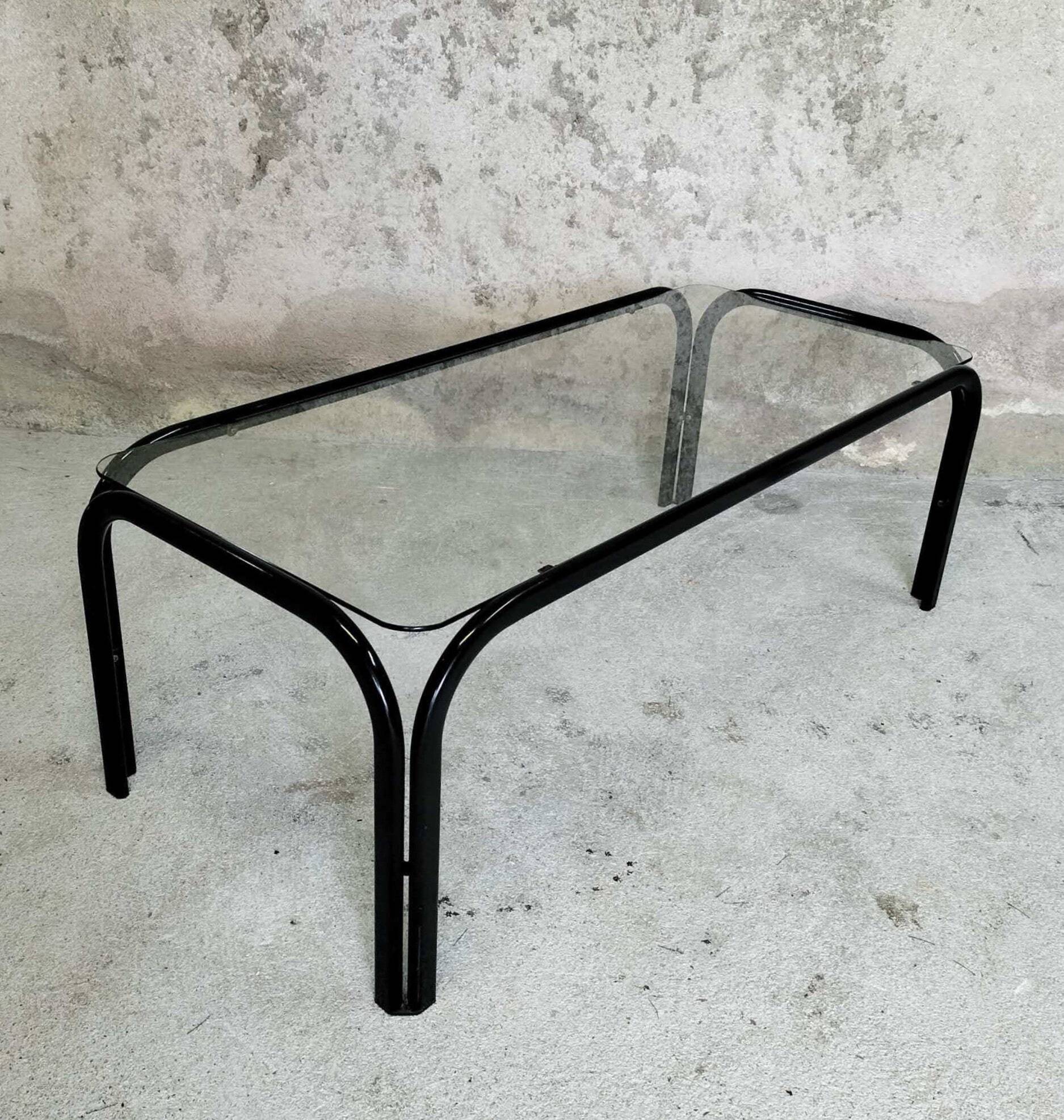 Large vintage coffee table.