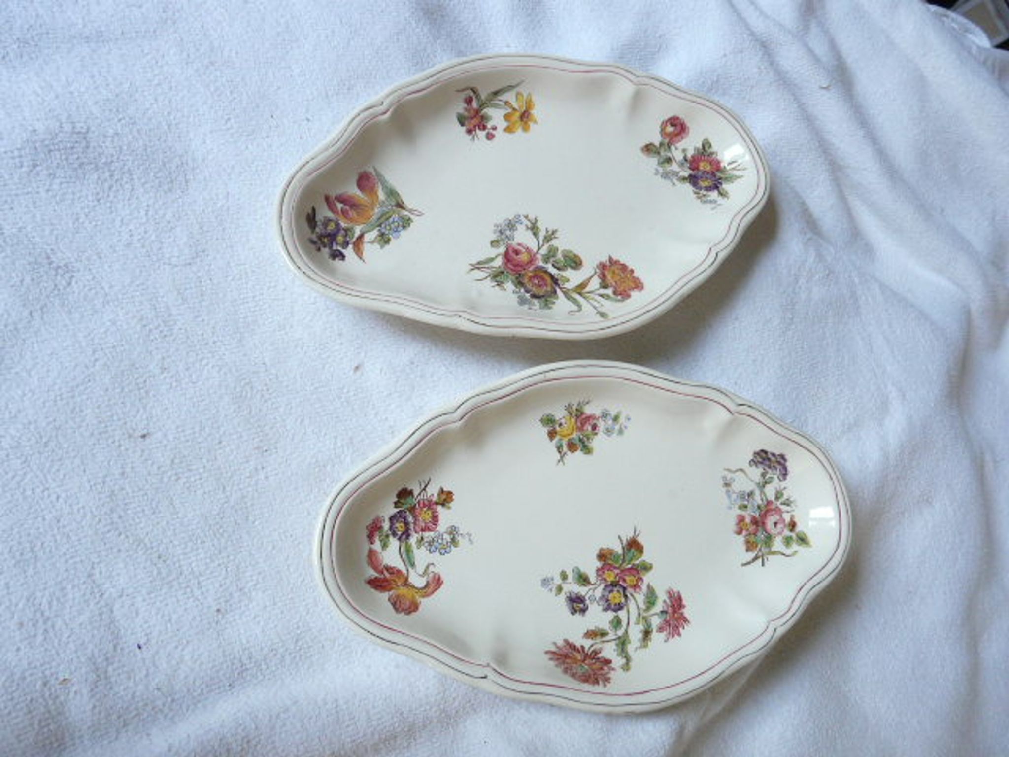 2 raviers beurriers terre de fer manufacture Lonchamp